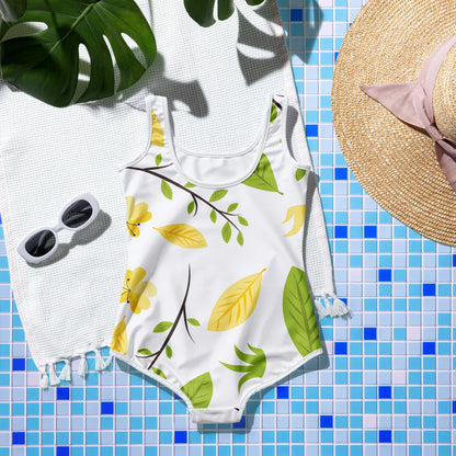 All-Over Print Youth Swimsuit - AwRans Clothing