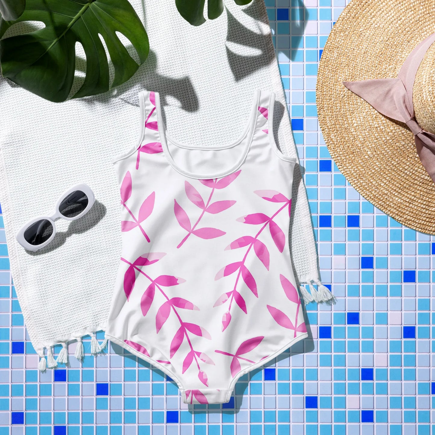 All-Over Print Youth Swimsuit - AwRans Clothing