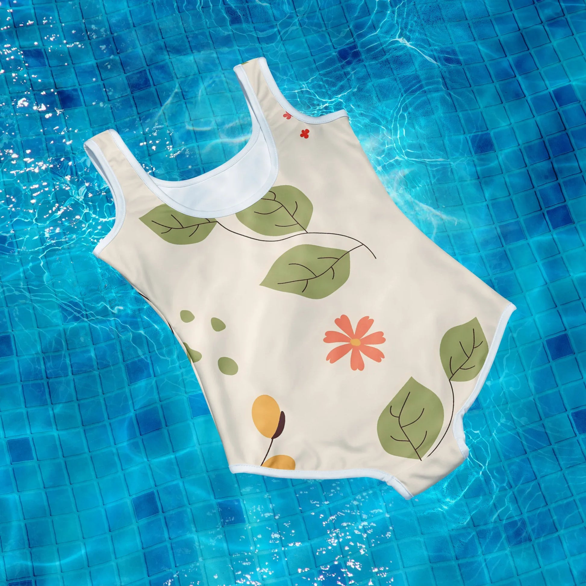 All-Over Print Youth Swimsuit - AwRans Clothing