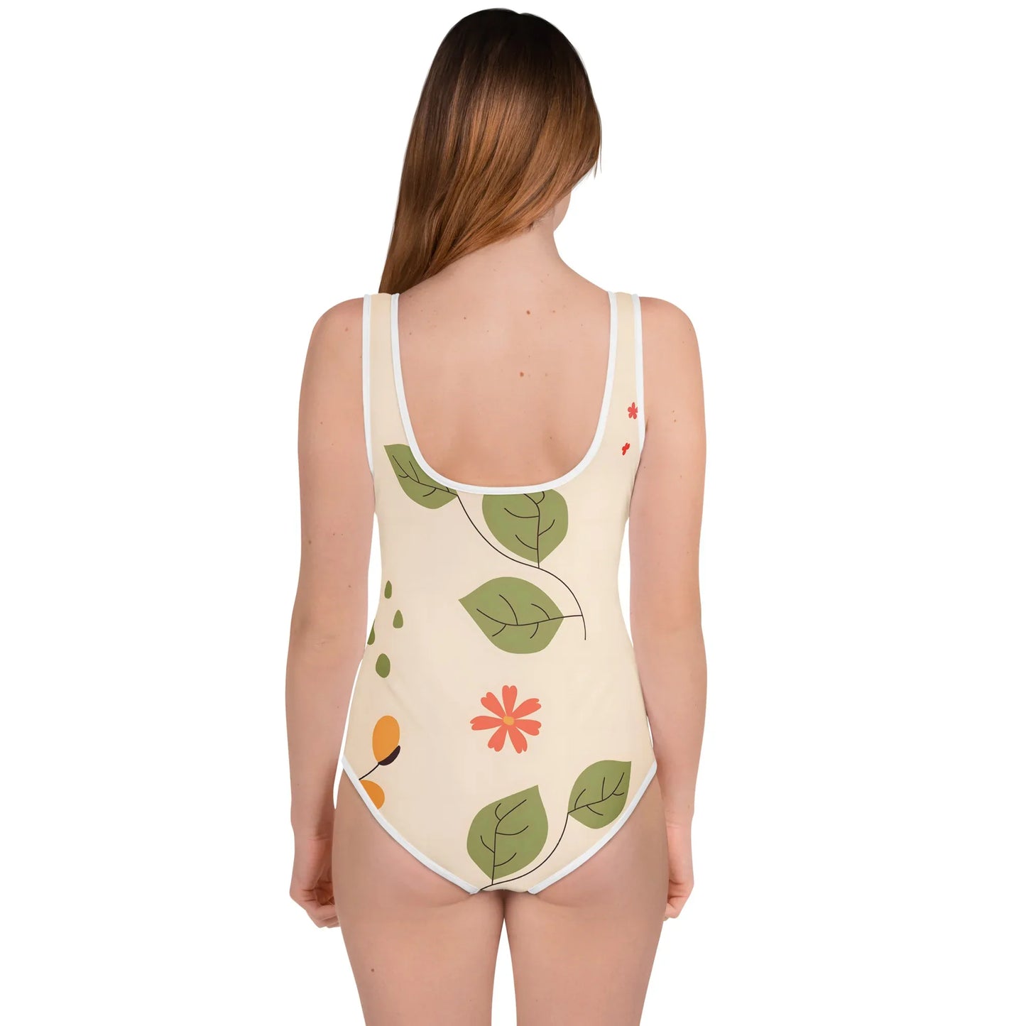 All-Over Print Youth Swimsuit - AwRans Clothing