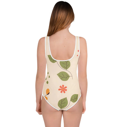 All-Over Print Youth Swimsuit - AwRans Clothing