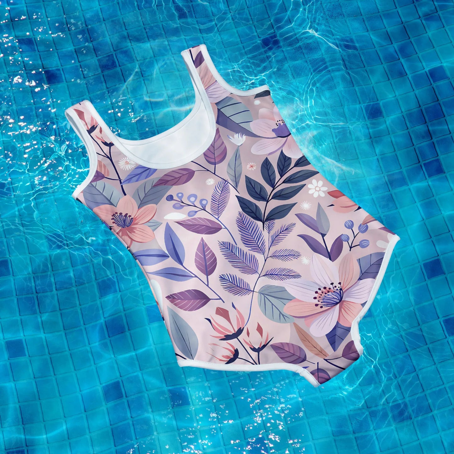 All-Over Print Youth Swimsuit - AwRans Clothing