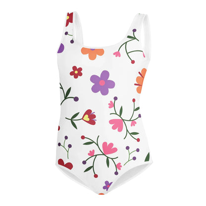 All-Over Print Youth Swimsuit - AwRans Clothing