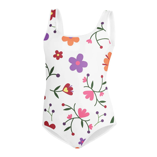 All-Over Print Youth Swimsuit - AwRans Clothing