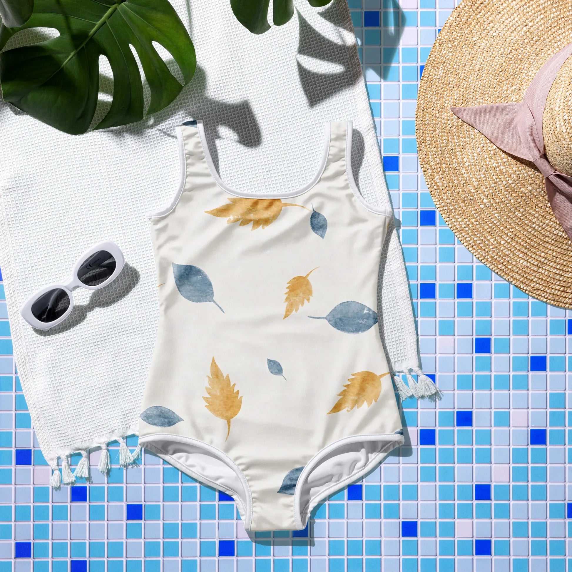 All-Over Print Youth Swimsuit - AwRans Clothing