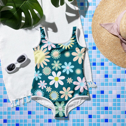 All-Over Print Youth Swimsuit - AwRans Clothing