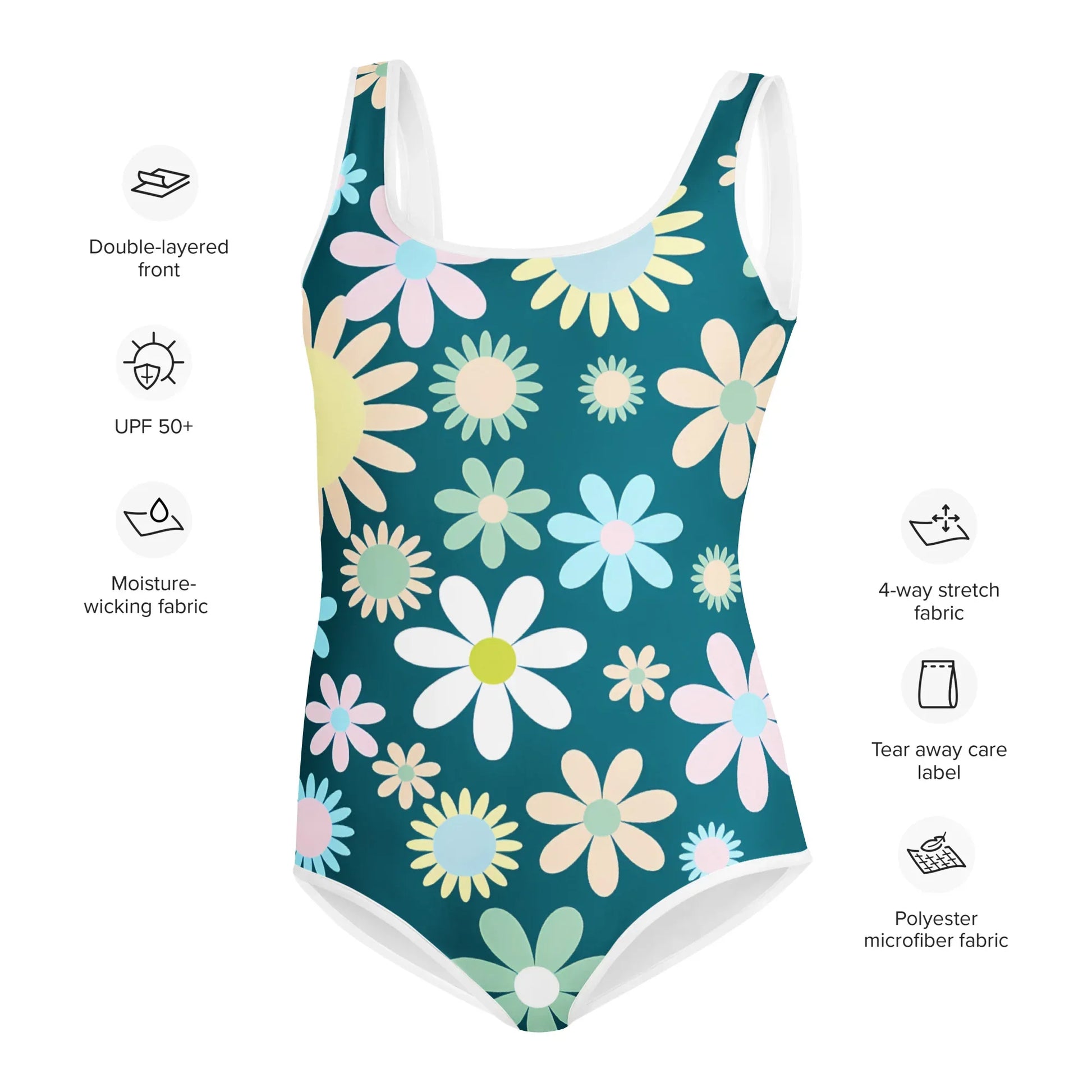 All-Over Print Youth Swimsuit - AwRans Clothing