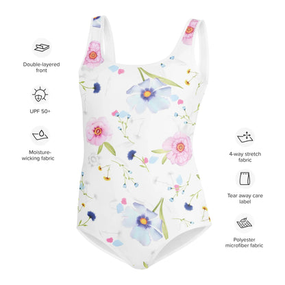 All-Over Print Youth Swimsuit - AwRans Clothing