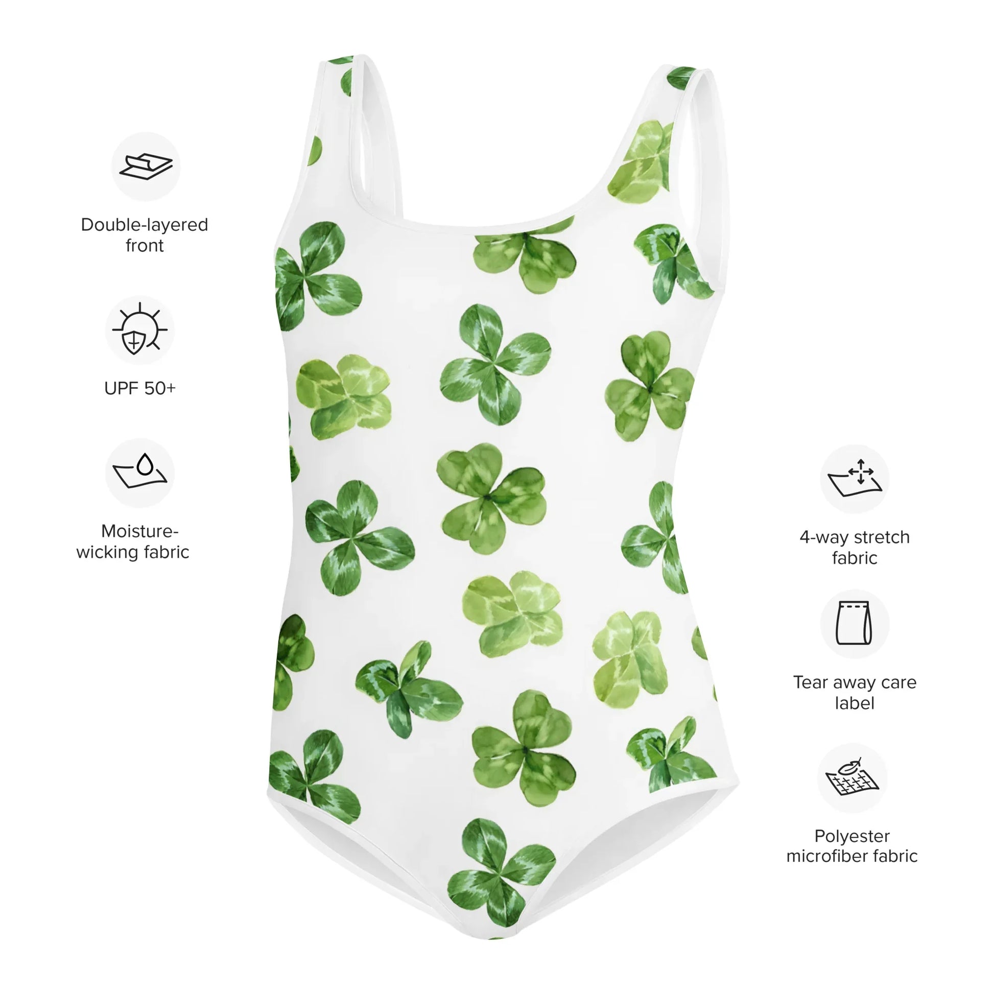 All-Over Print Youth Swimsuit - AwRans Clothing