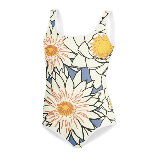 All-Over Print Youth Swimsuit - AwRans Clothing