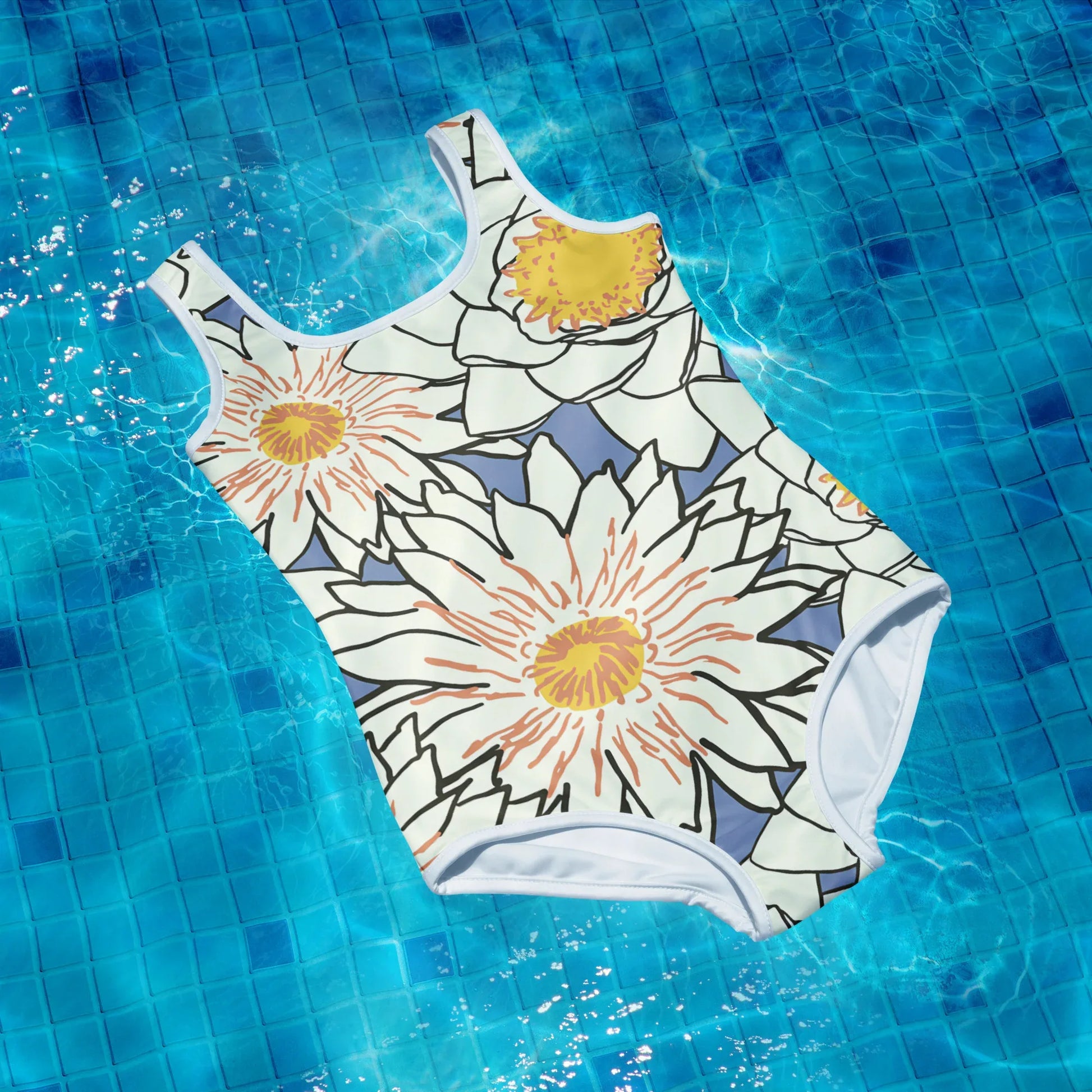 All-Over Print Youth Swimsuit - AwRans Clothing