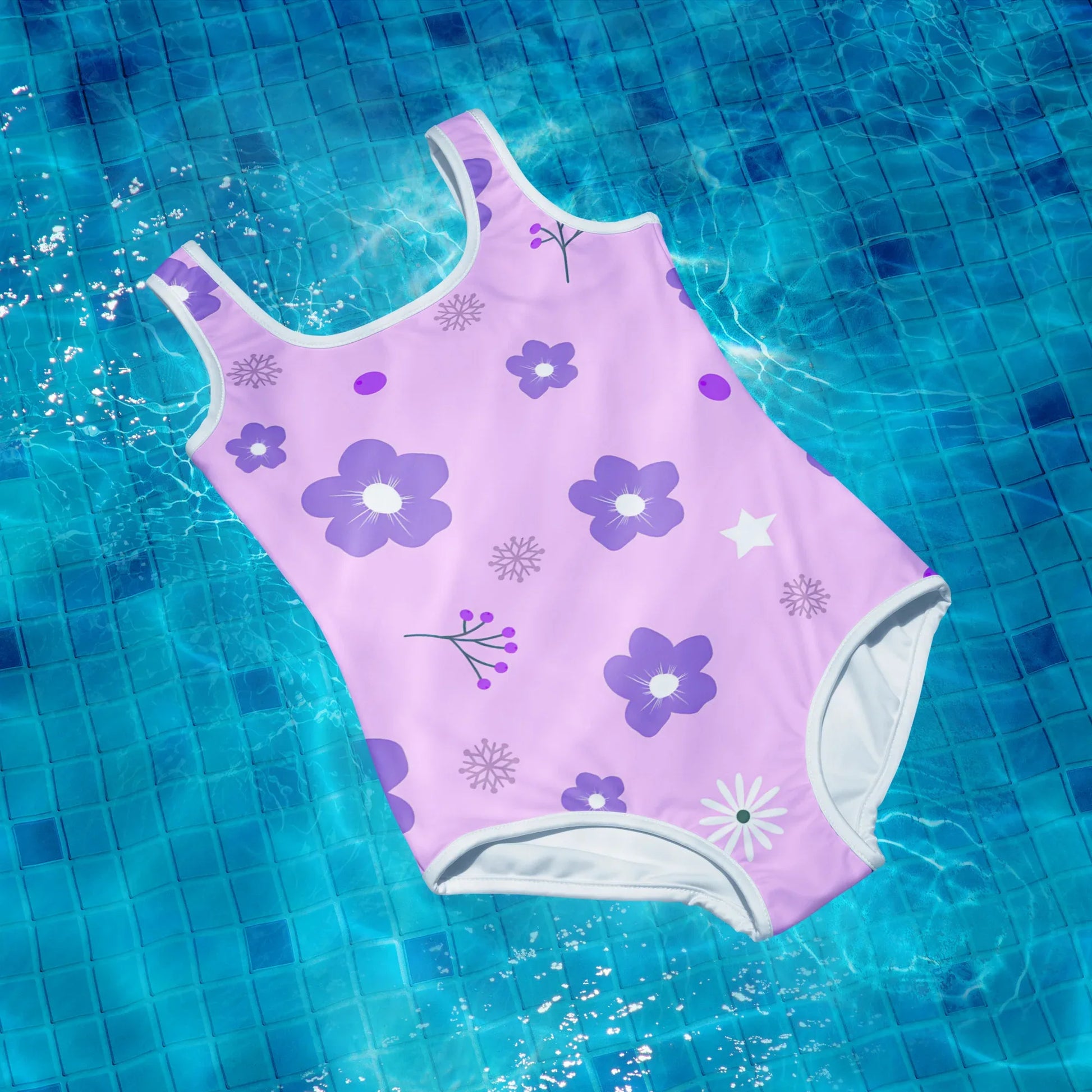 All-Over Print Youth Swimsuit - AwRans Clothing