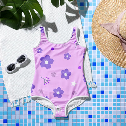 All-Over Print Youth Swimsuit - AwRans Clothing