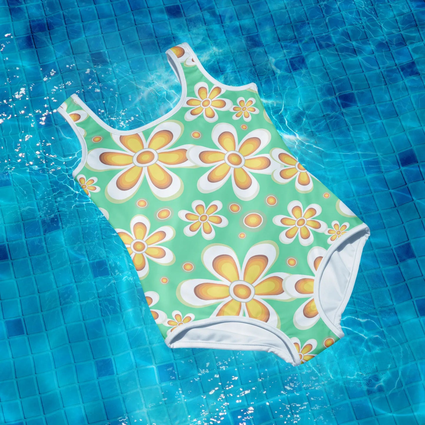 All-Over Print Youth Swimsuit - AwRans Clothing