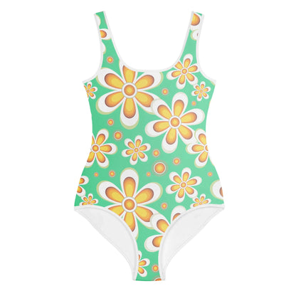 All-Over Print Youth Swimsuit - AwRans Clothing