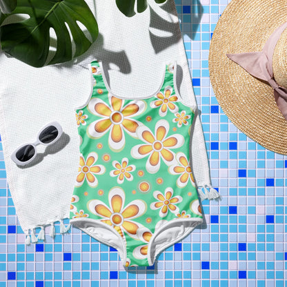 All-Over Print Youth Swimsuit - AwRans Clothing