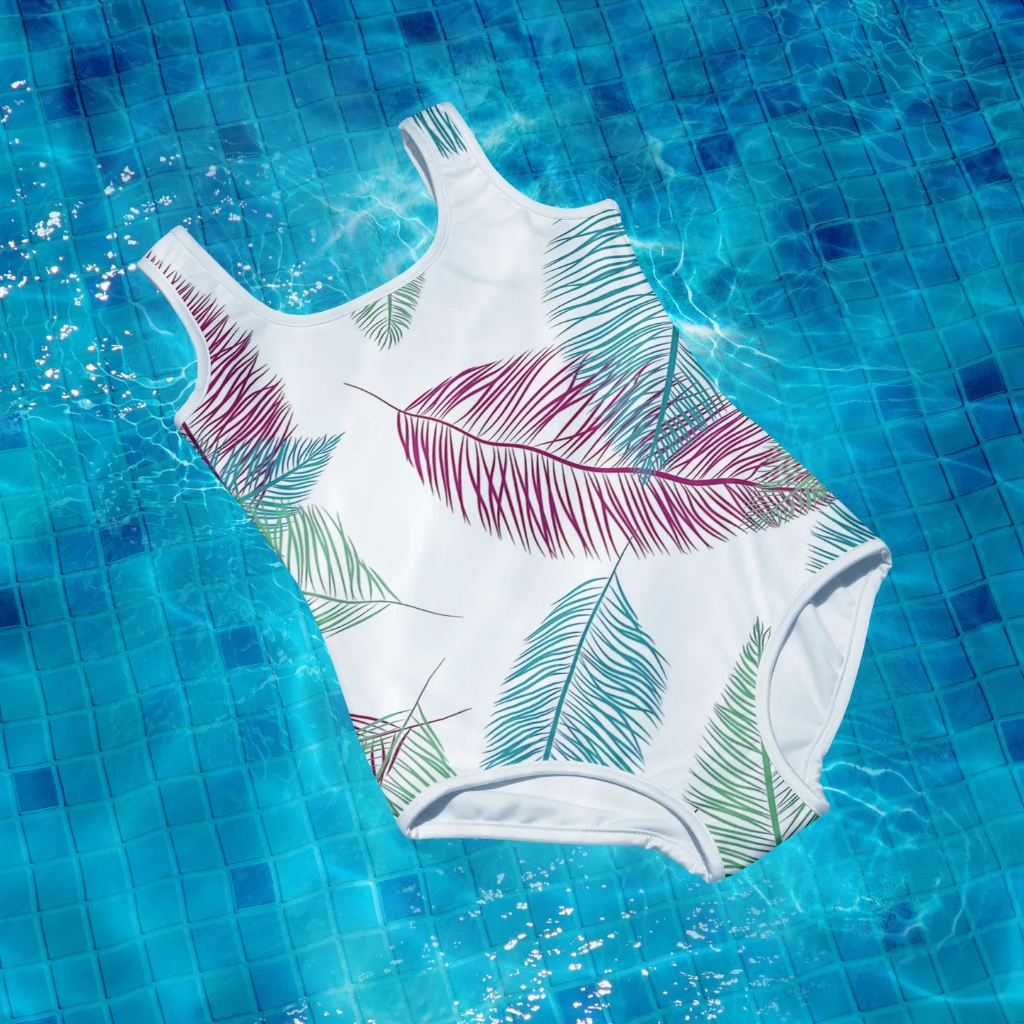 All-Over Print Youth Swimsuit - AwRans Clothing