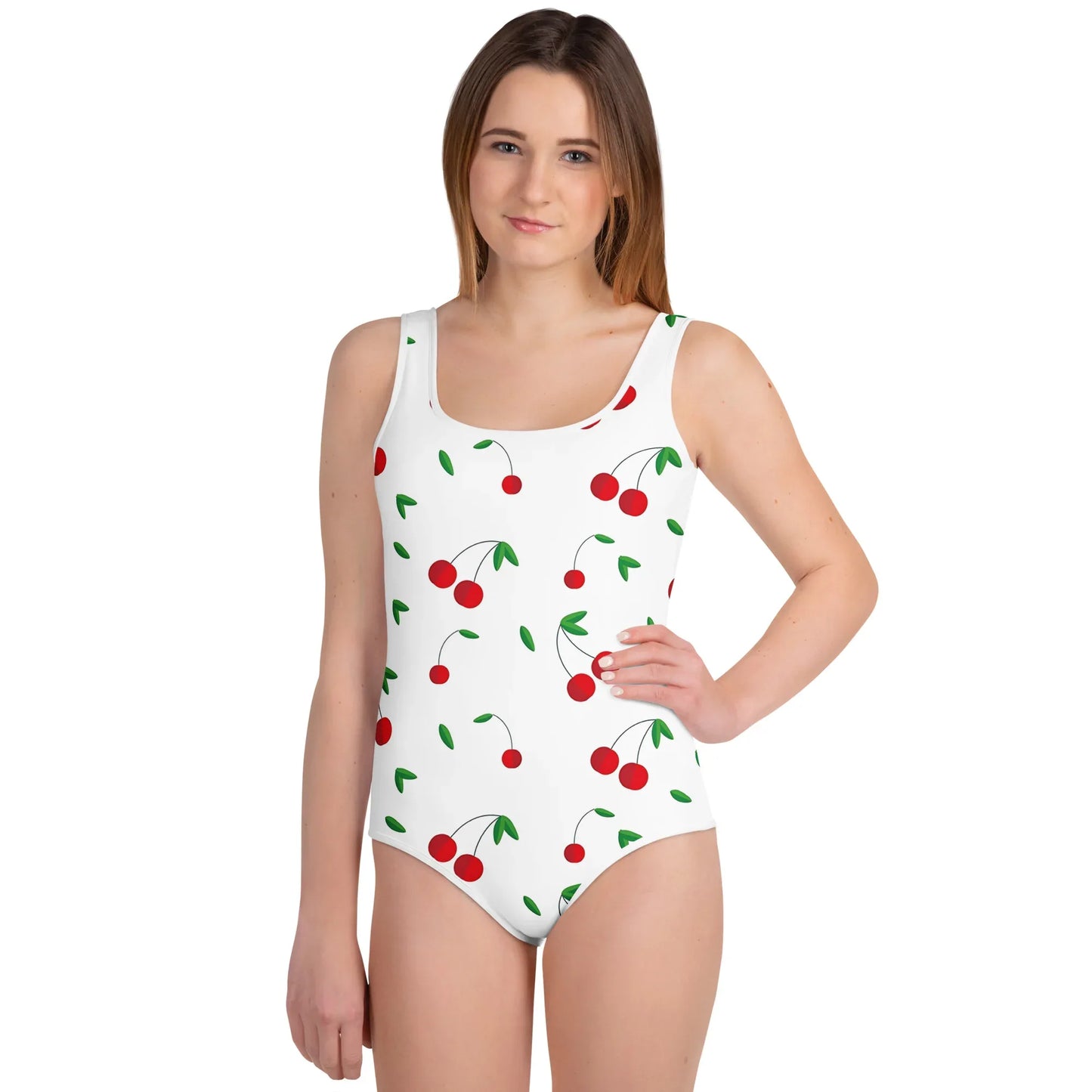 All-Over Print Youth Swimsuit - AwRans Clothing