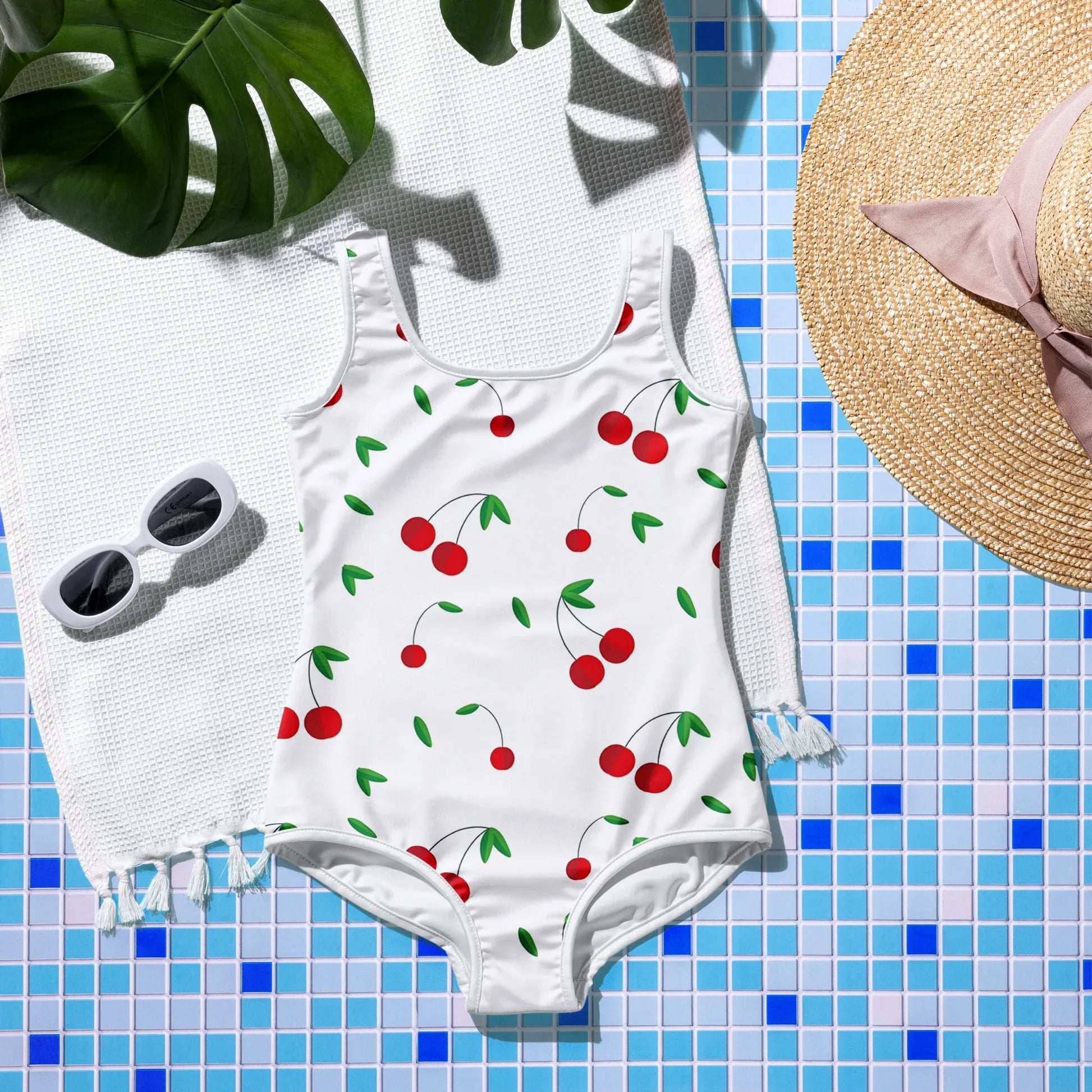 All-Over Print Youth Swimsuit - AwRans Clothing