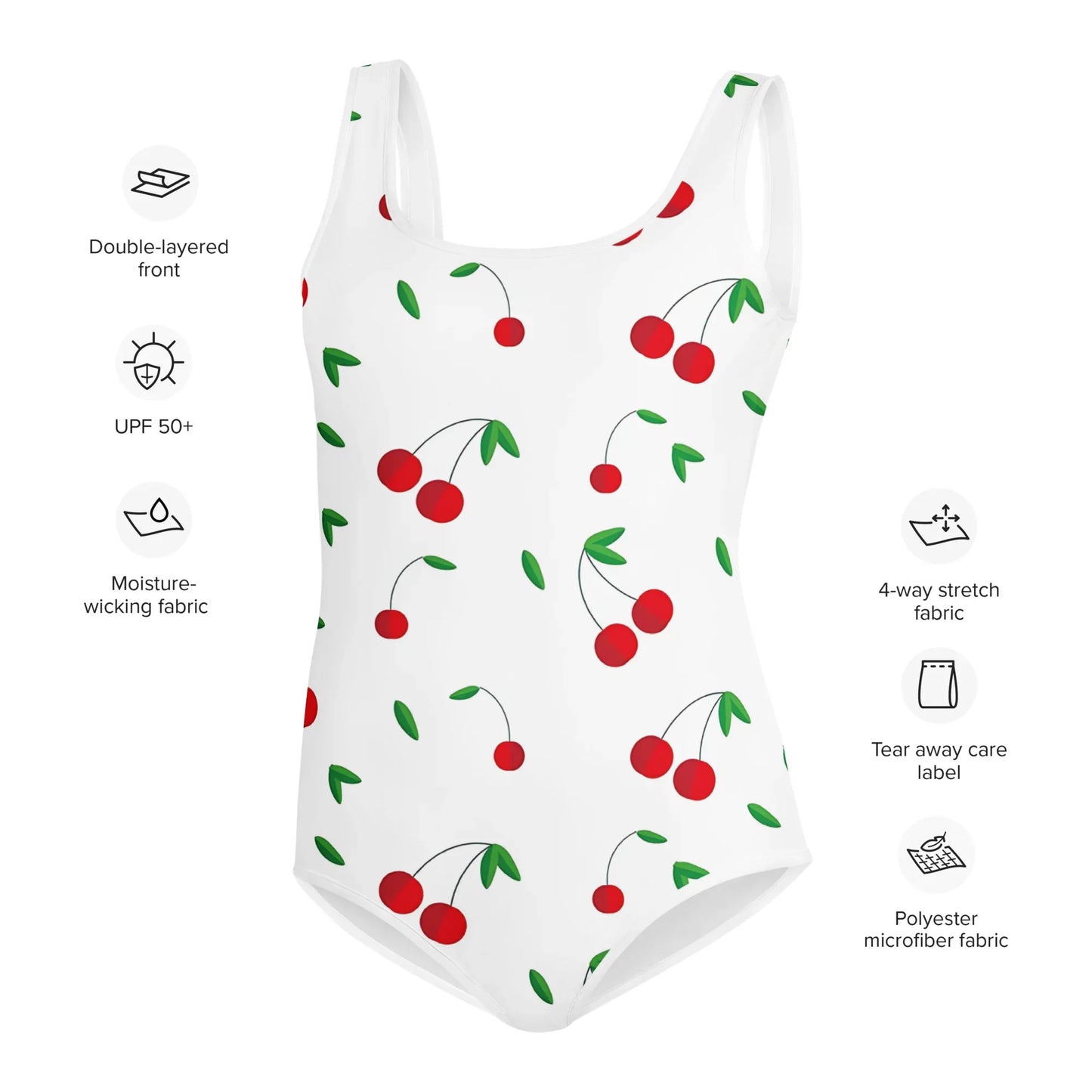All-Over Print Youth Swimsuit - AwRans Clothing