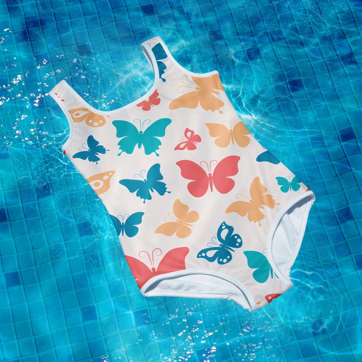 All-Over Print Youth Swimsuit - AwRans Clothing
