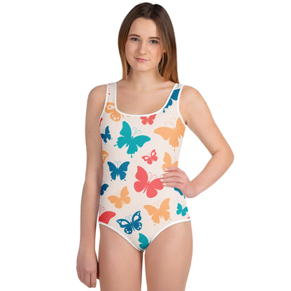 All-Over Print Youth Swimsuit - AwRans Clothing