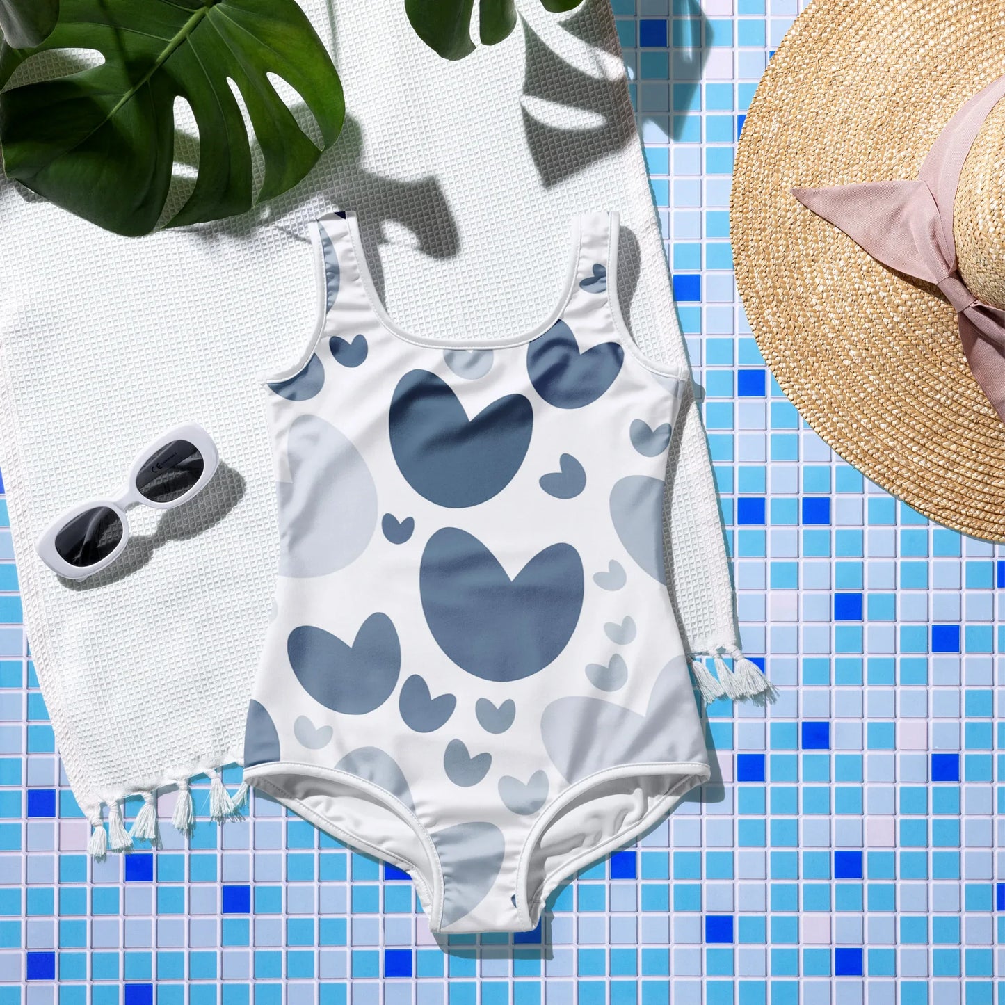 All-Over Print Youth Swimsuit - AwRans Clothing