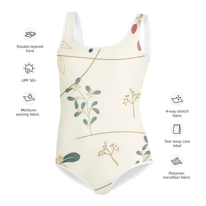All-Over Print Youth Swimsuit - AwRans Clothing