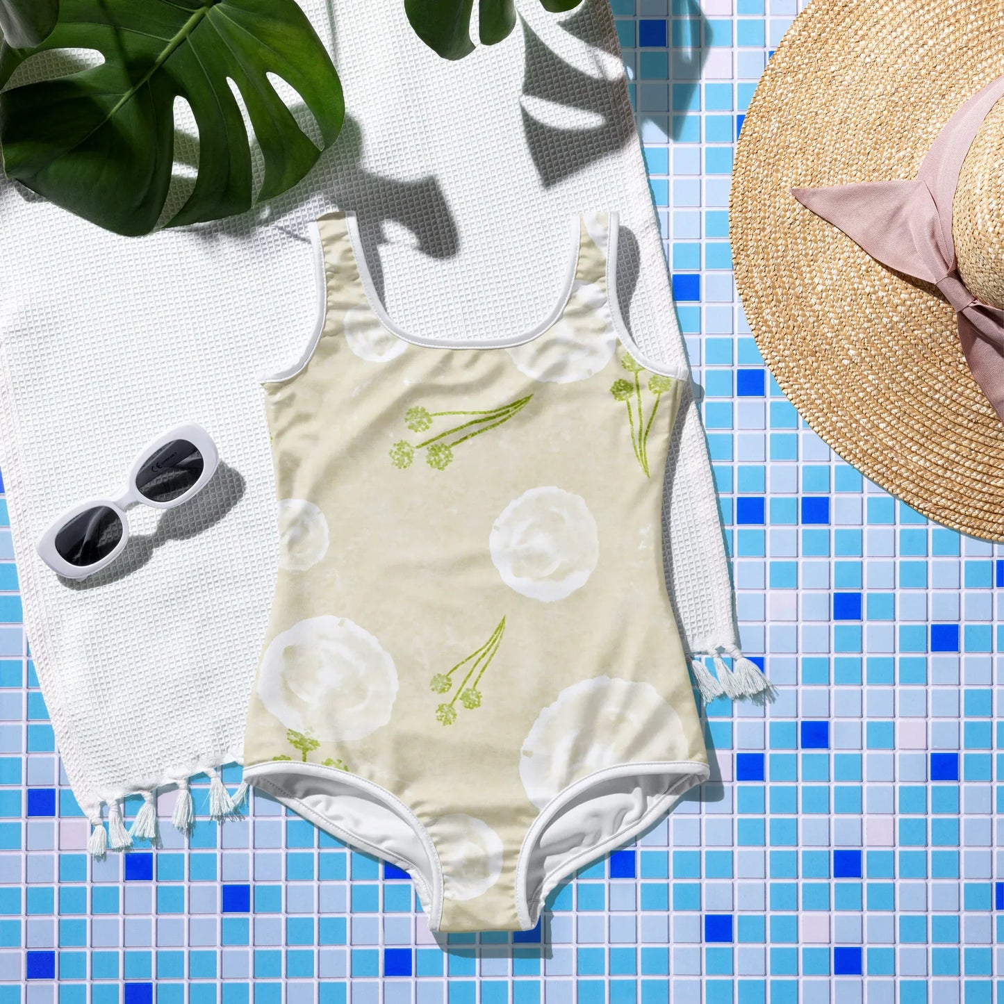 All-Over Print Youth Swimsuit - AwRans Clothing