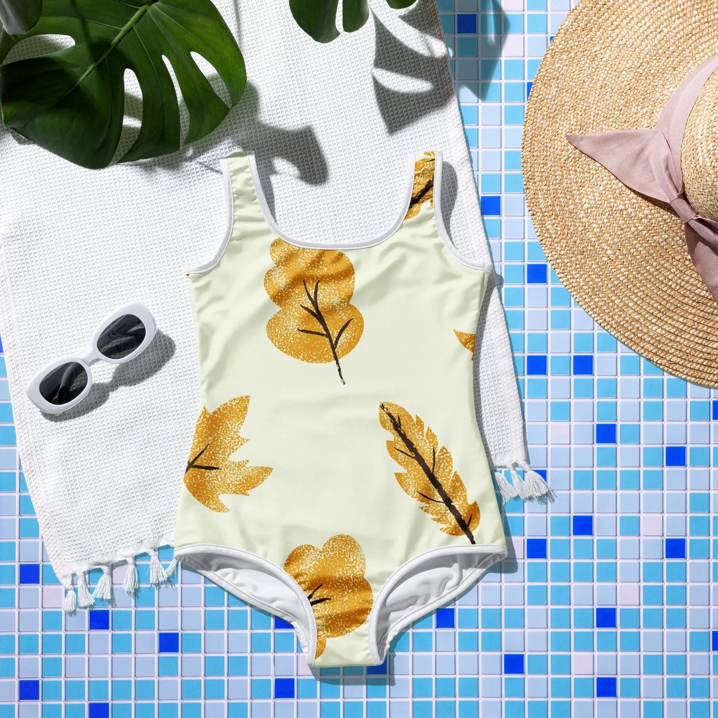 All-Over Print Youth Swimsuit - AwRans Clothing