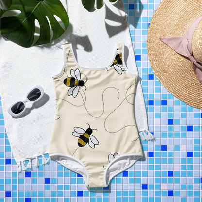 All-Over Print Youth Swimsuit - AwRans Clothing