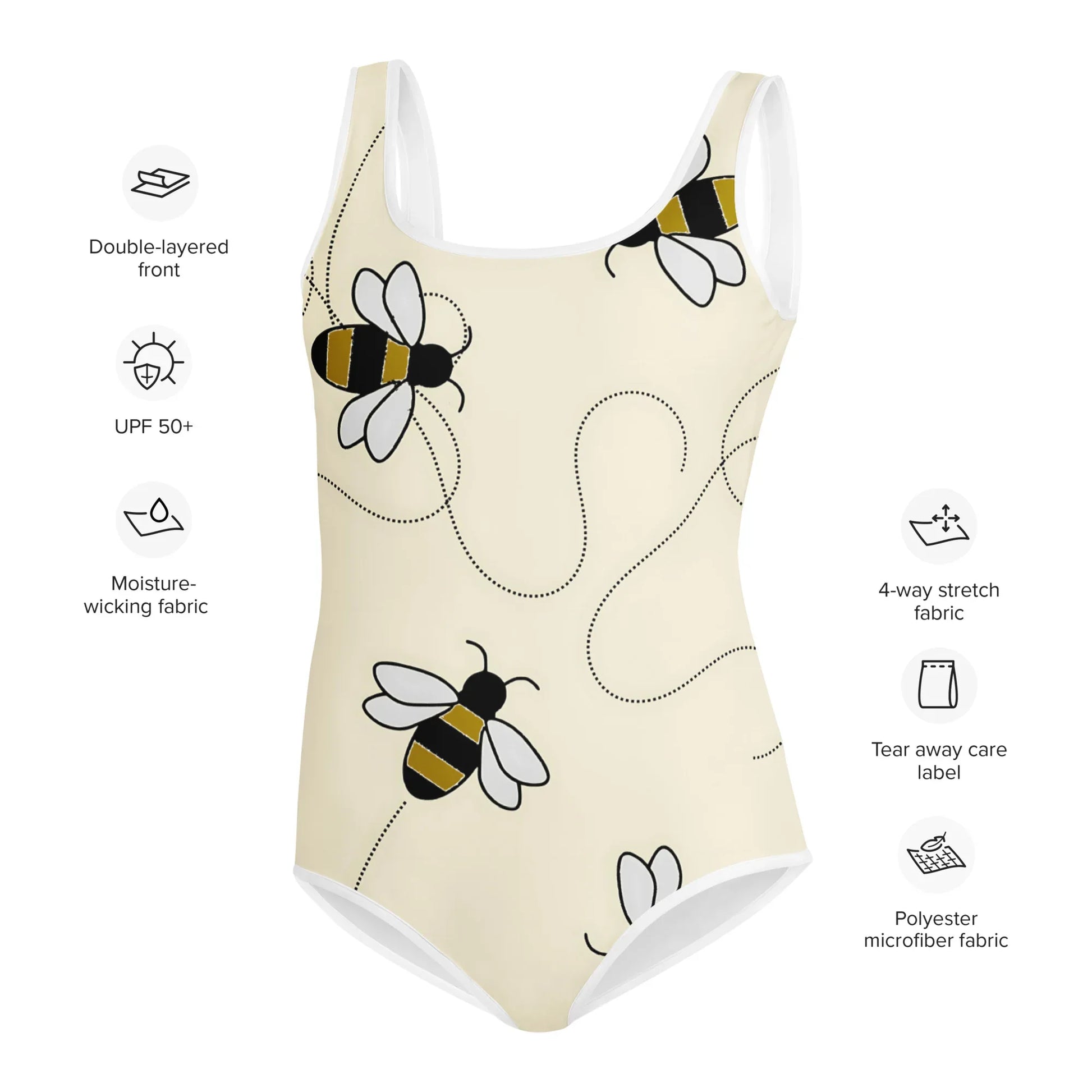 All-Over Print Youth Swimsuit - AwRans Clothing