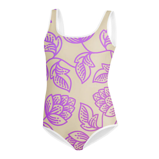 All-Over Print Youth Swimsuit - AwRans Clothing
