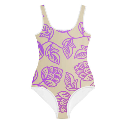 All-Over Print Youth Swimsuit - AwRans Clothing