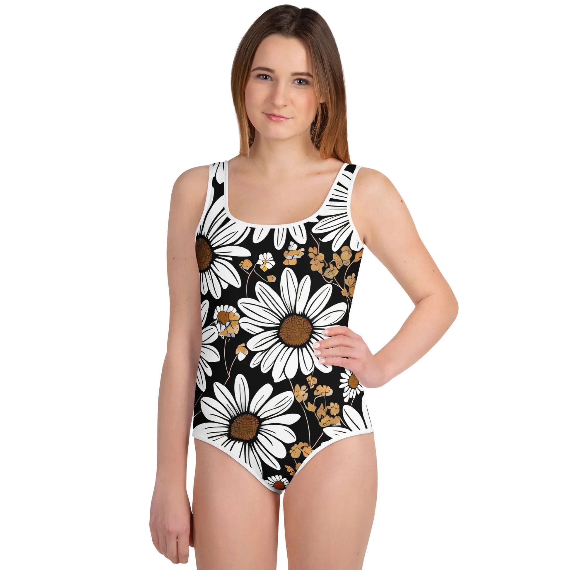 All-Over Print Youth Swimsuit - AwRans Clothing