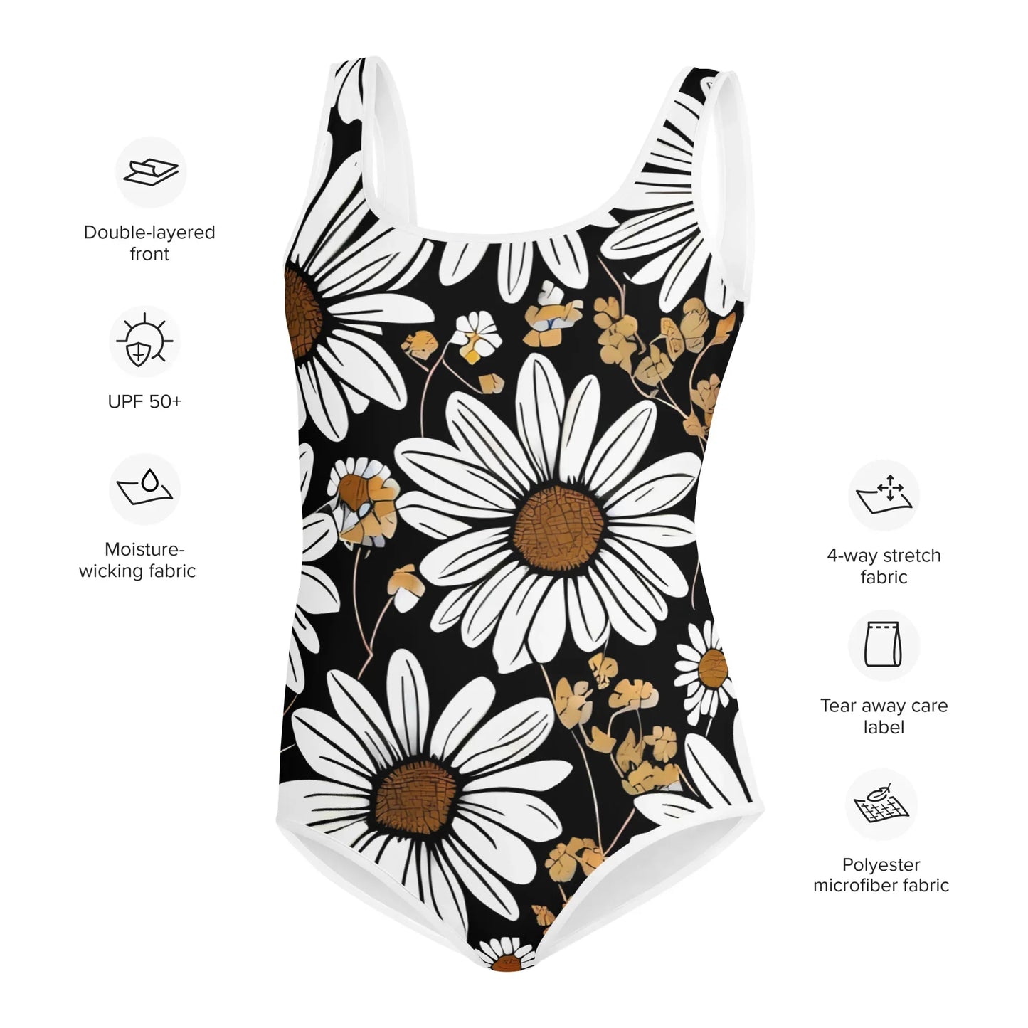 All-Over Print Youth Swimsuit - AwRans Clothing