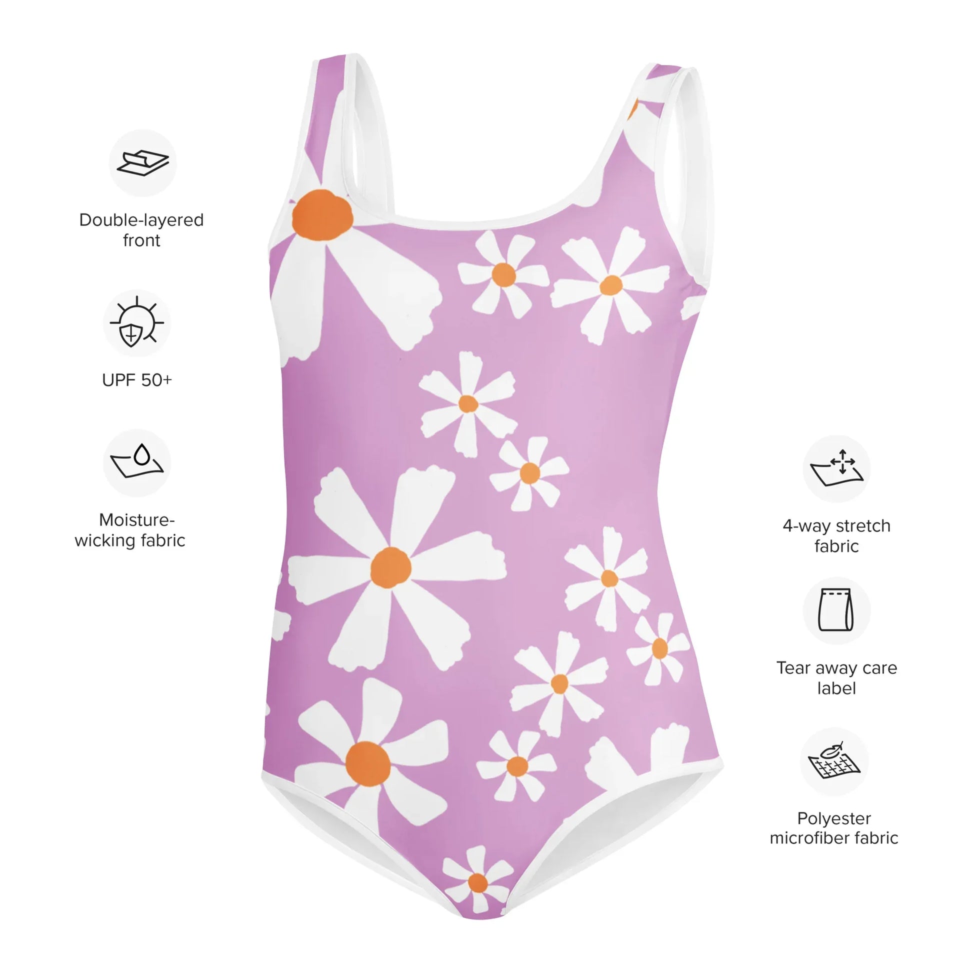 All-Over Print Youth Swimsuit - AwRans Clothing