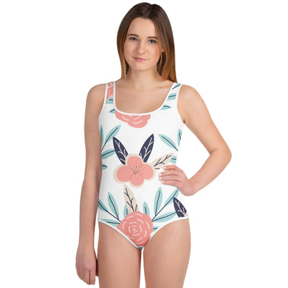 All-Over Print Youth Swimsuit - AwRans Clothing