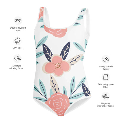 All-Over Print Youth Swimsuit - AwRans Clothing