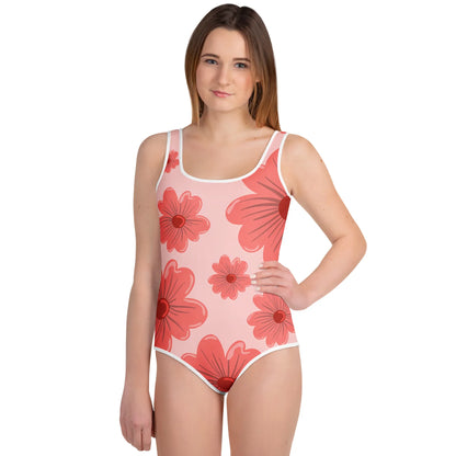 All-Over Print Youth Swimsuit - AwRans Clothing