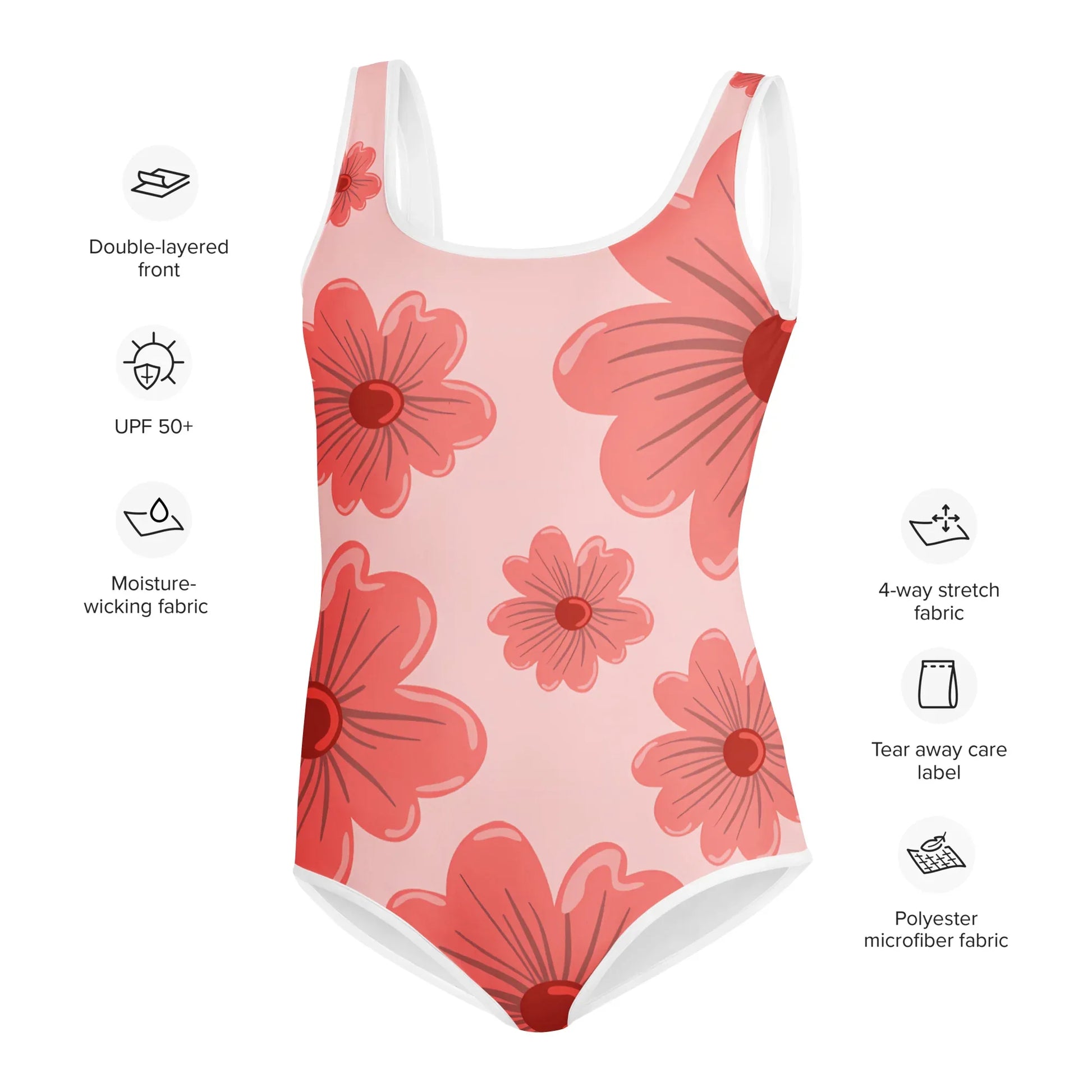 All-Over Print Youth Swimsuit - AwRans Clothing