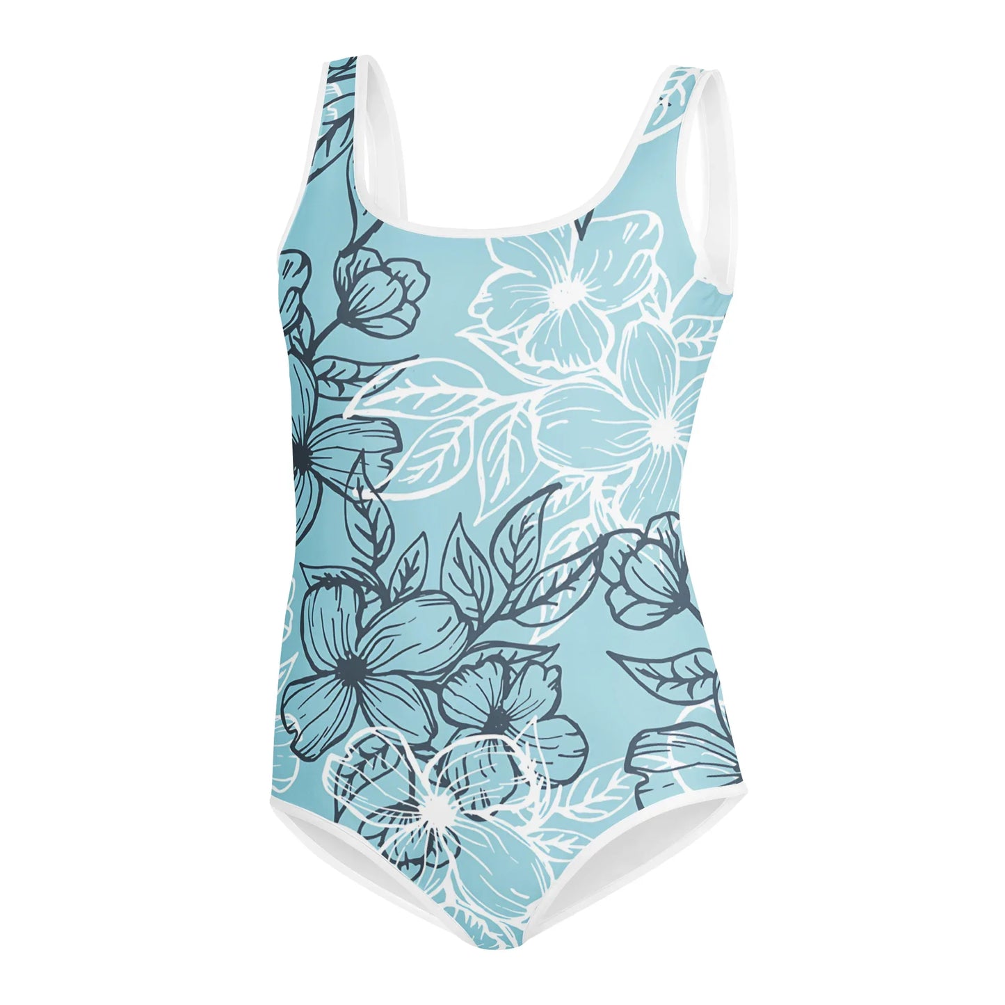 All-Over Print Youth Swimsuit - AwRans Clothing