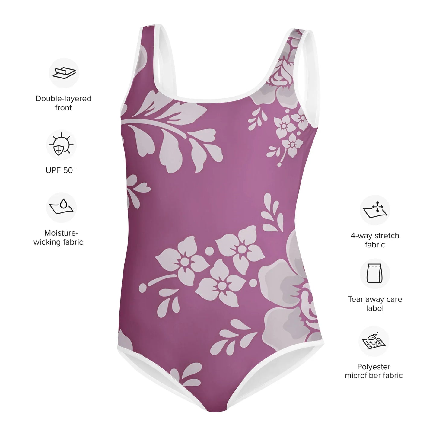 All-Over Print Youth Swimsuit - AwRans Clothing