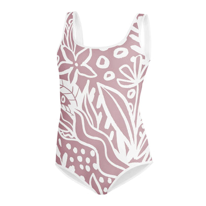 All-Over Print Youth Swimsuit - AwRans Clothing