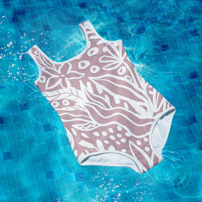 All-Over Print Youth Swimsuit - AwRans Clothing