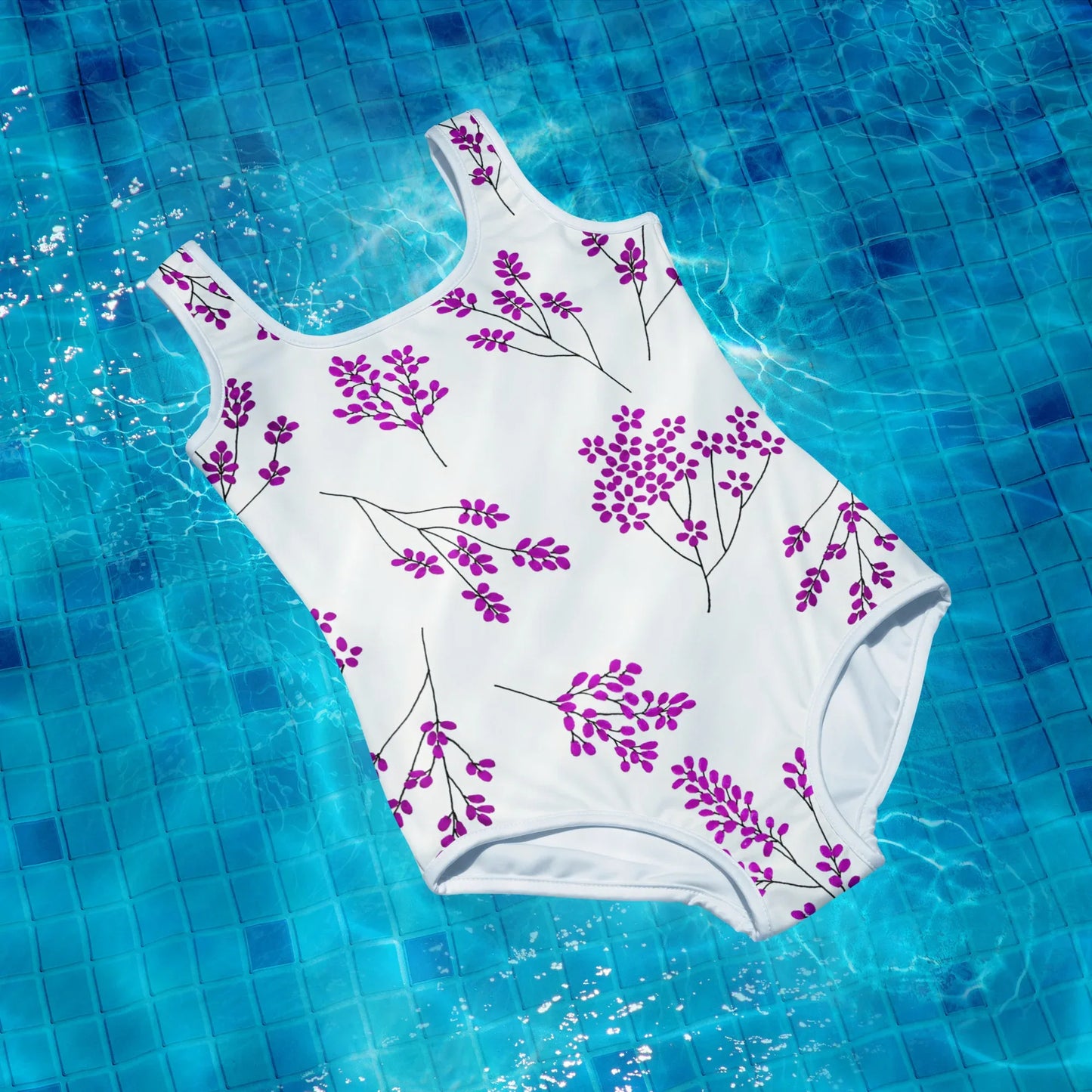 All-Over Print Youth Swimsuit - AwRans Clothing