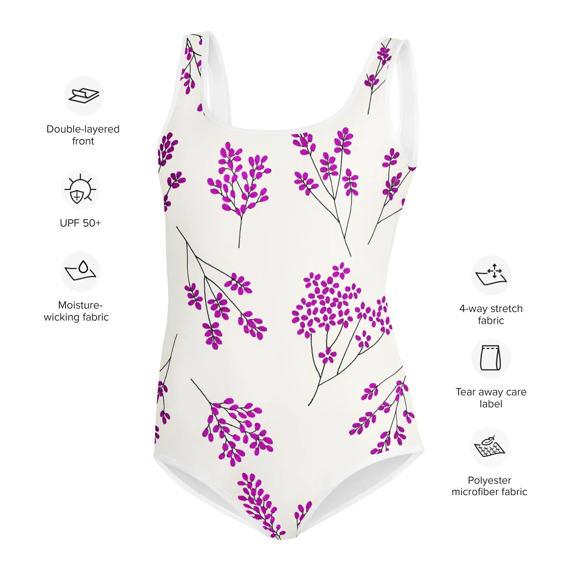 All-Over Print Youth Swimsuit - AwRans Clothing