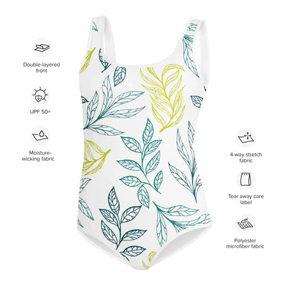 All-Over Print Youth Swimsuit - AwRans Clothing