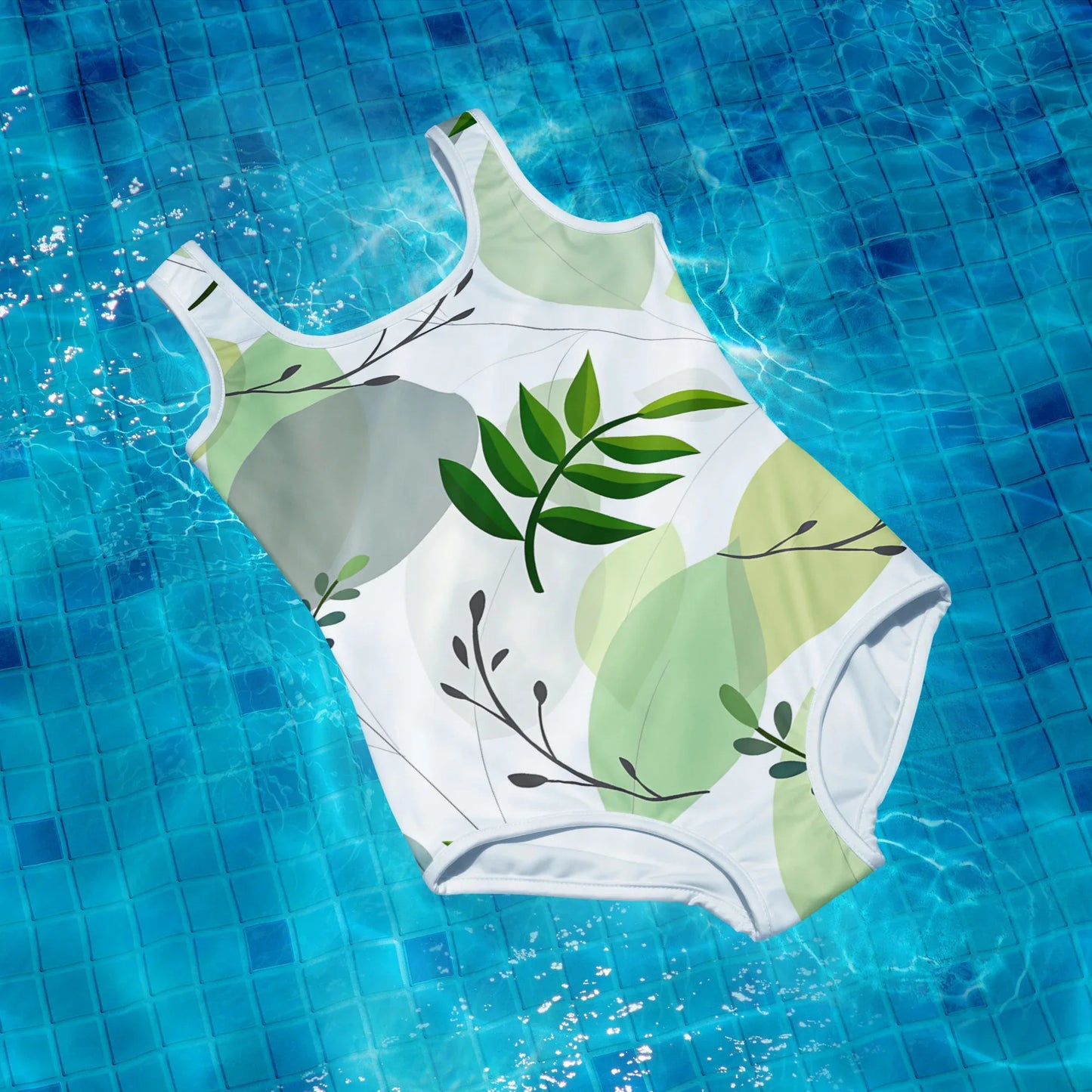 All-Over Print Youth Swimsuit - AwRans Clothing