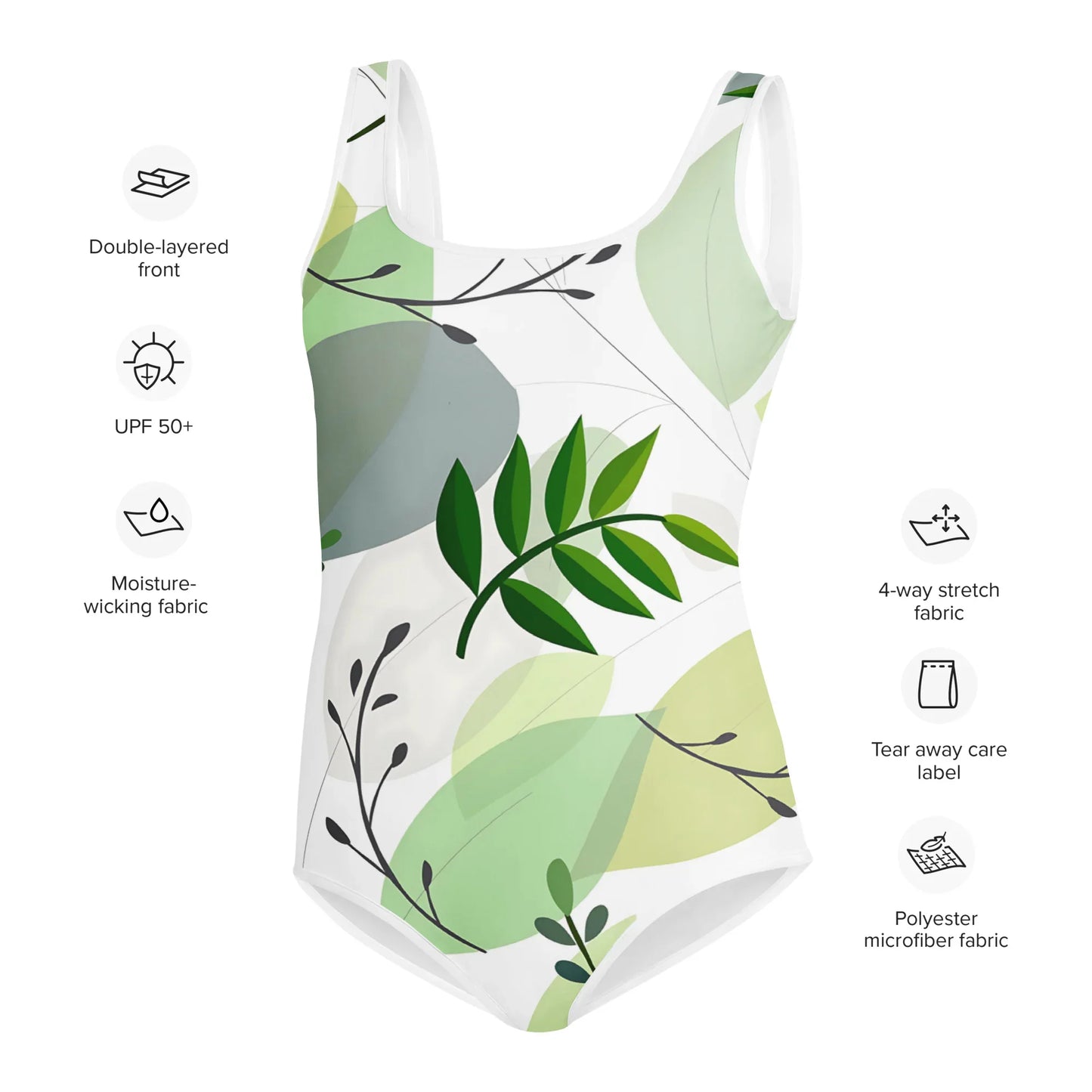 All-Over Print Youth Swimsuit - AwRans Clothing